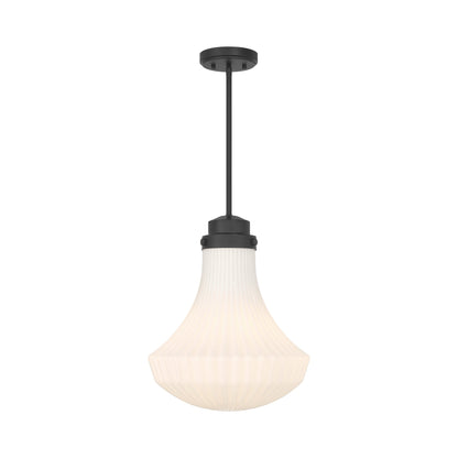 Bartlet Pendant Light in Matte Black.