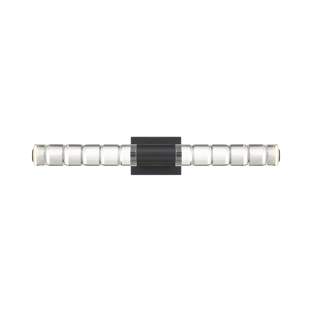 Beale LED Bath Vanity Light in Black Lustre (28-Inch).