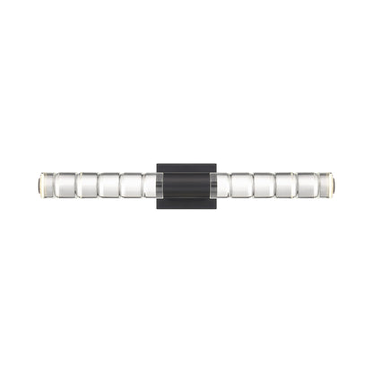Beale LED Bath Vanity Light in Black Lustre (28-Inch).