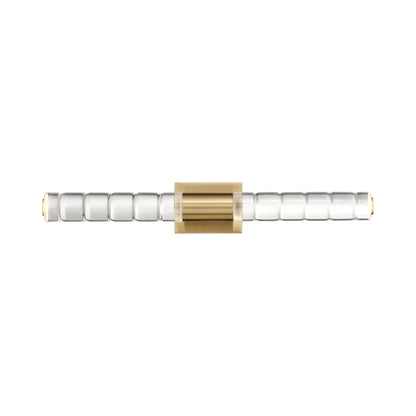 Beale LED Bath Vanity Light in Noble Brass (28-Inch).