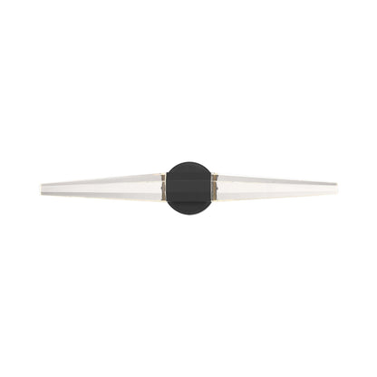 Beaumont LED Bath Vanity Light in Black Lustre (28-Inch).