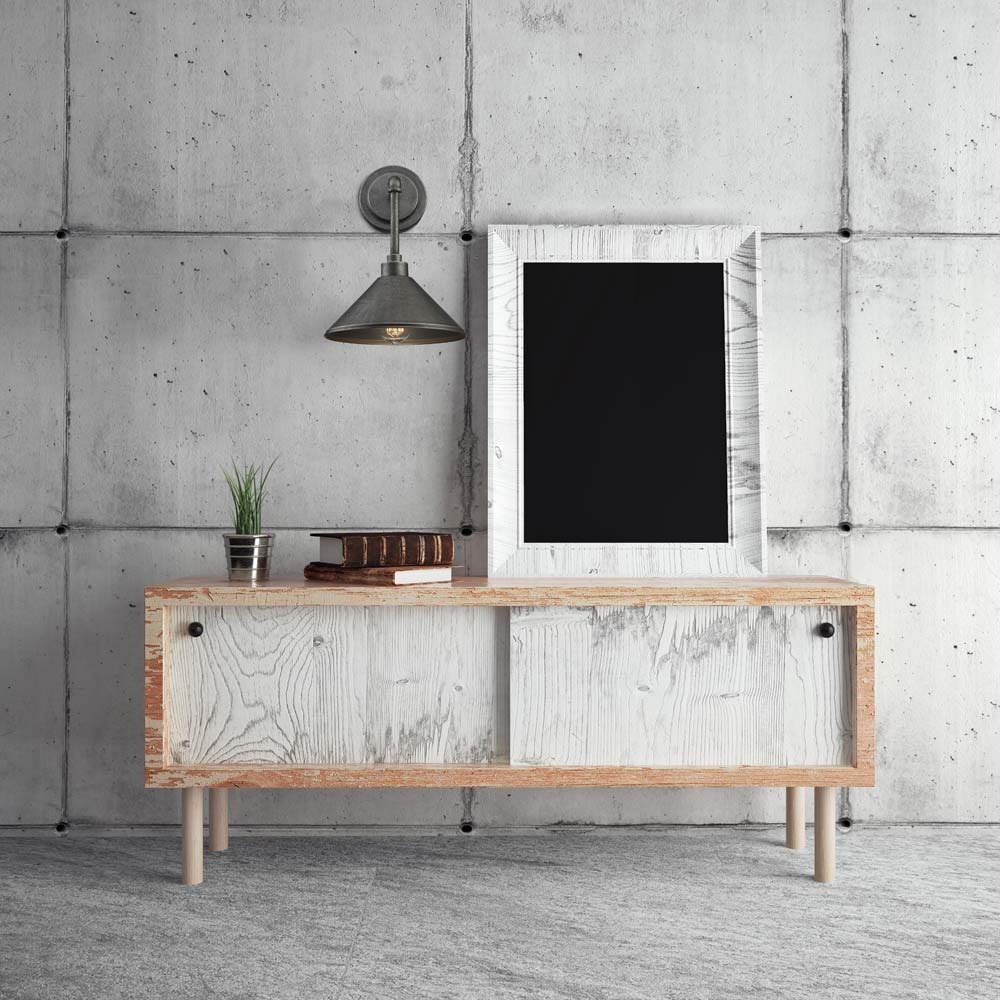 Dansk Wall Light in living room.