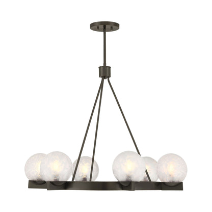 Darien Chandelier in Mediterranean Bronze.