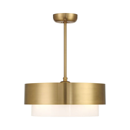 Diana Fan D'Lier in Warm Brass.