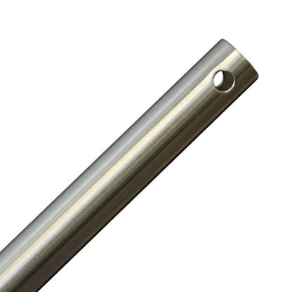 Savoy House Downrod in Satin Nickel.