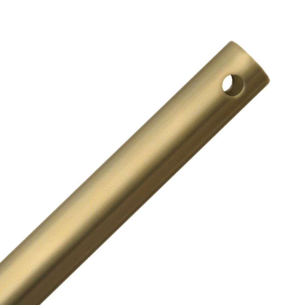 Savoy House Downrod in Warm Brass.