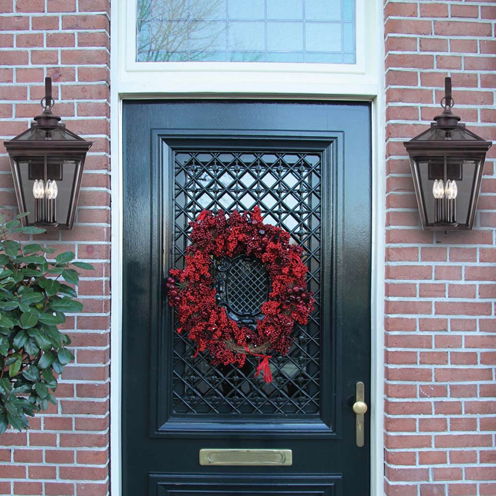 Ellijay Outdoor Wall Light in Outside Area.