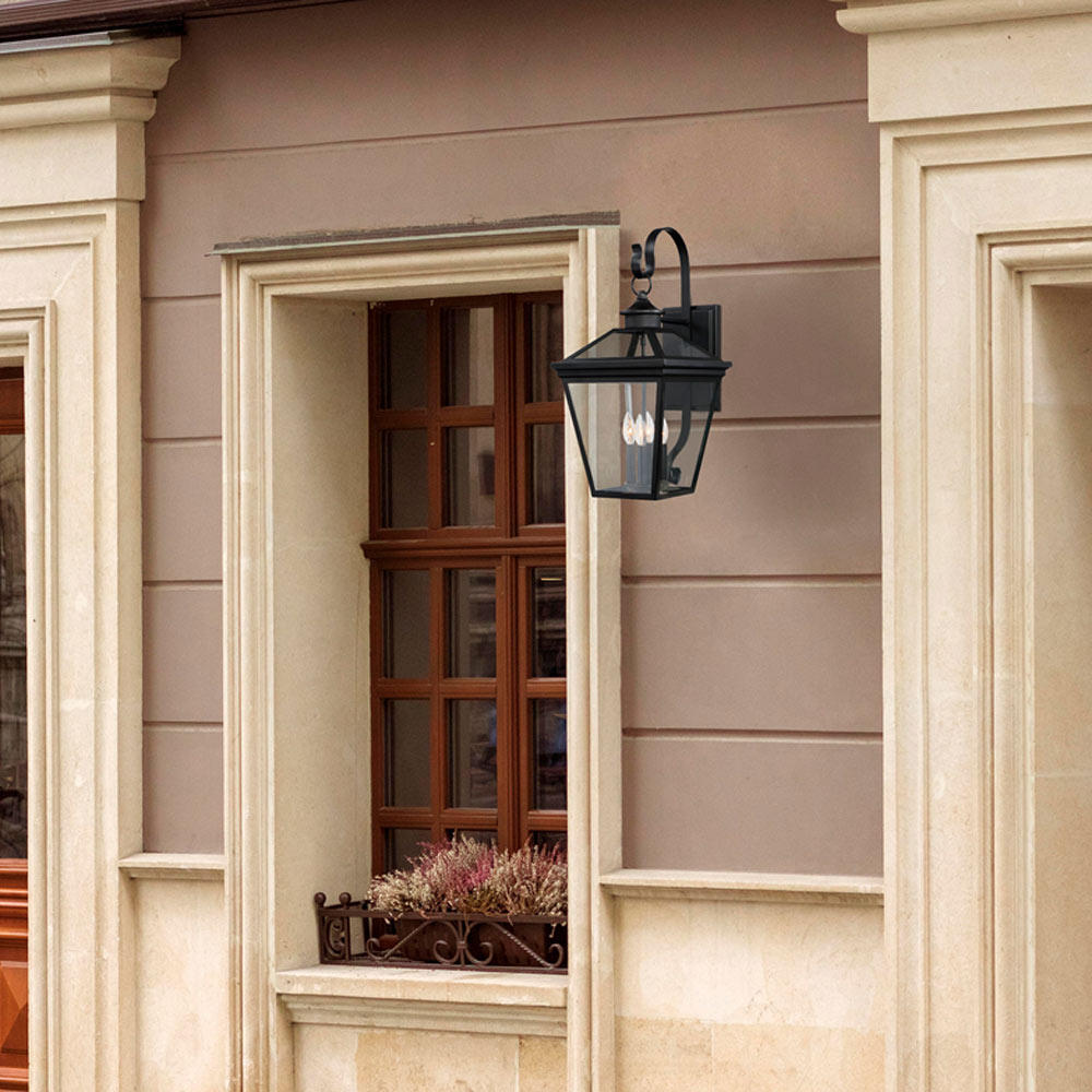 Ellijay Outdoor Wall Light in Outside Area.