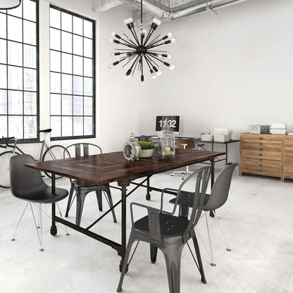 Galea Pendant Light in living room.