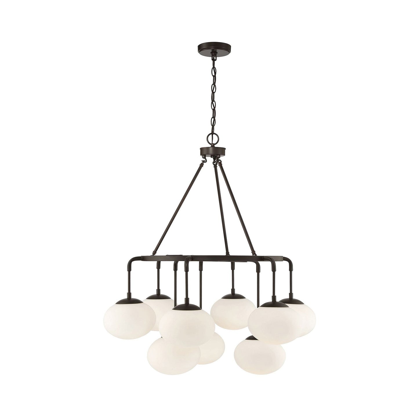 M10098 Chandelier in Oil Rubbed Bronze.