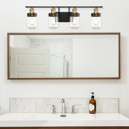 Macauley Vanity Wall Light in bathroom.