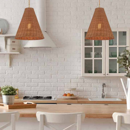 Meridian M7036 Pendant Light in kitchen.