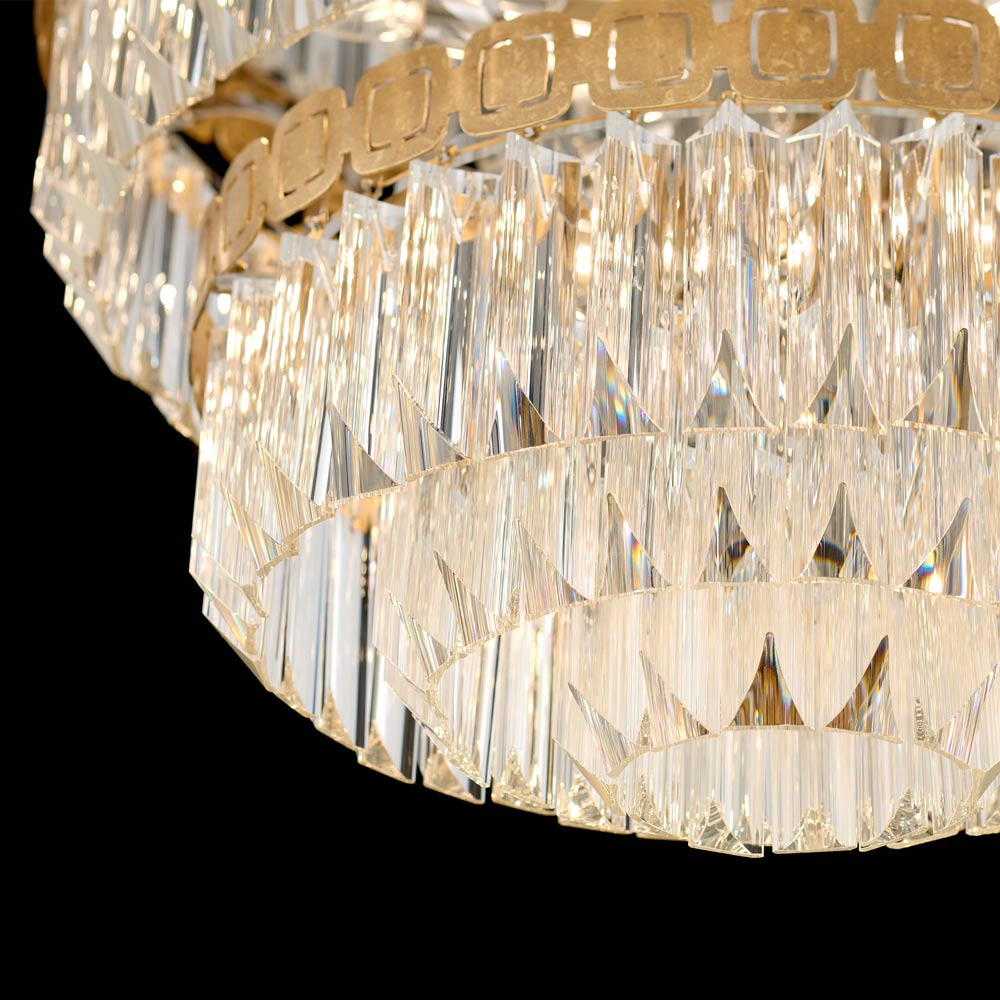 Alina Flush Mount Ceiling Light in Detail.