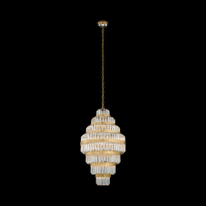 Alina Pendant Light in Heirloom Gold.