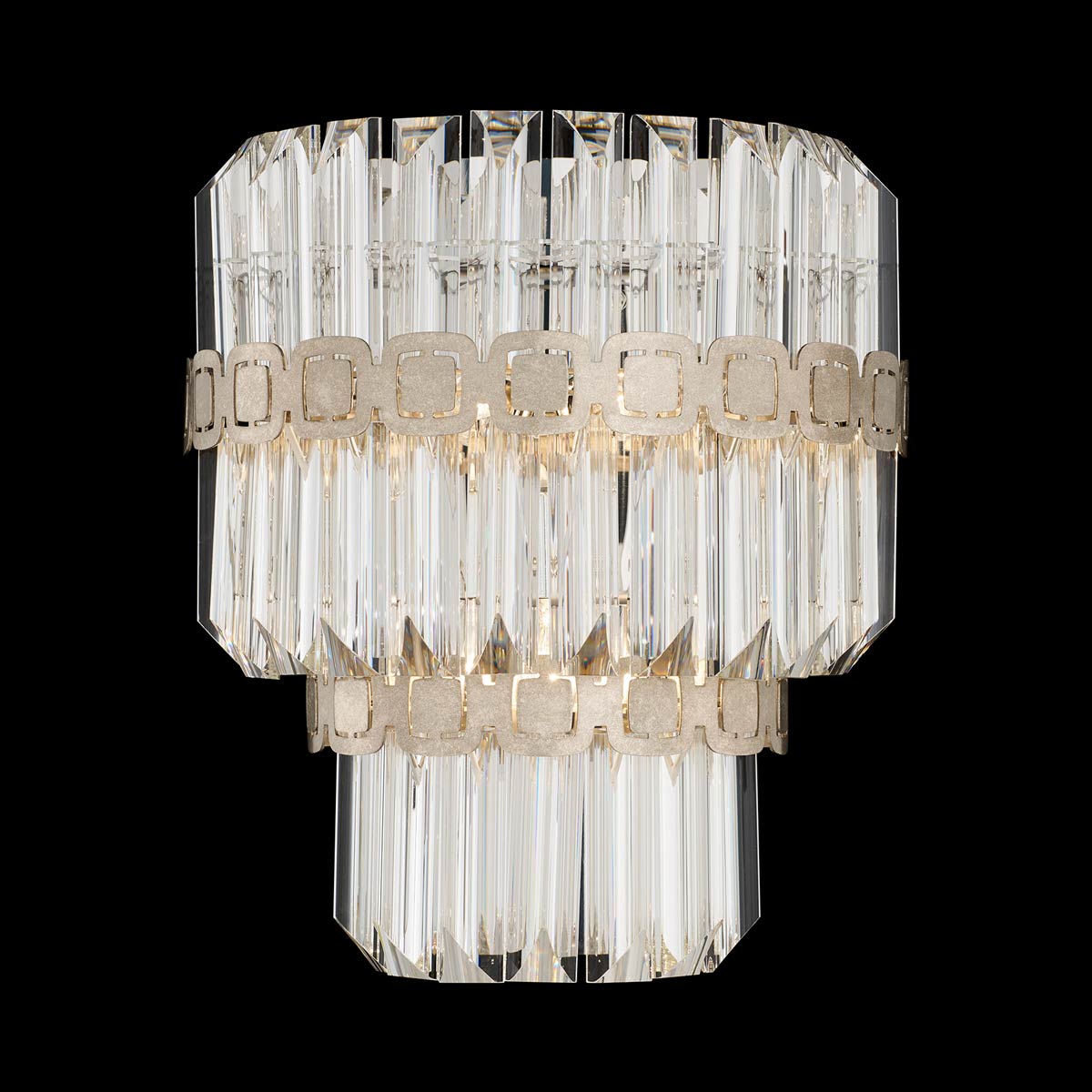 Alina Wall Light in Antique Silver (13.5-Inch).