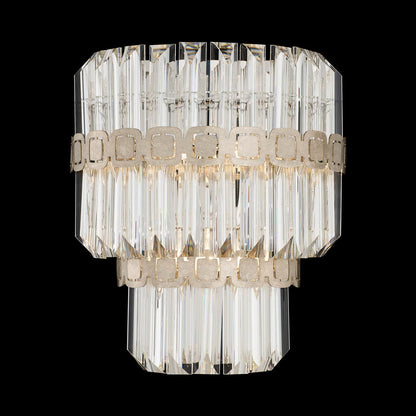 Alina Wall Light in Antique Silver (13.5-Inch).