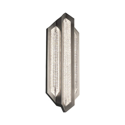 Ariana LED Wall Light in Brushed Nickel.