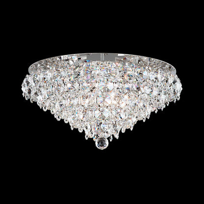 Baronet Flush Mount Ceiling Light (Clear Optic/6-Light).
