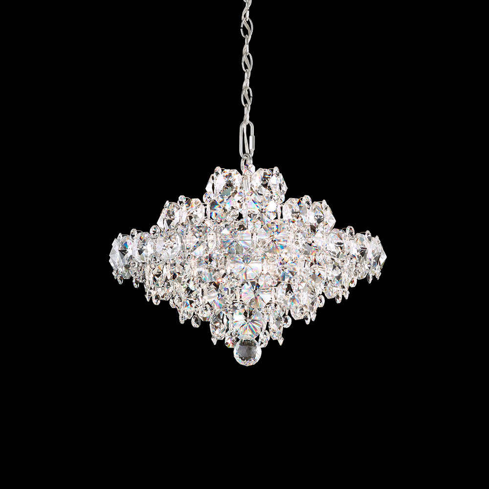 Baronet Pendant Light (Clear Optic/8-Light).