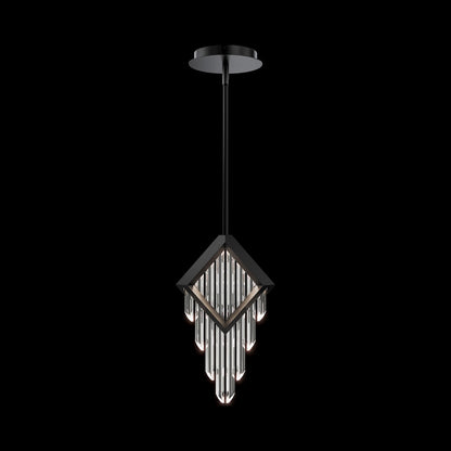 Behold LED Pendant Light in Black.