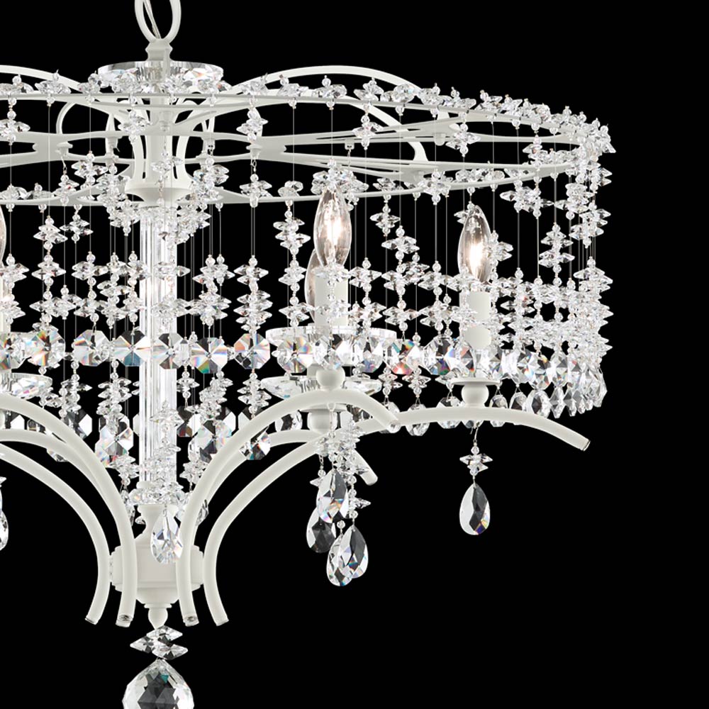 Bella Rose Chandelier in Detail.
