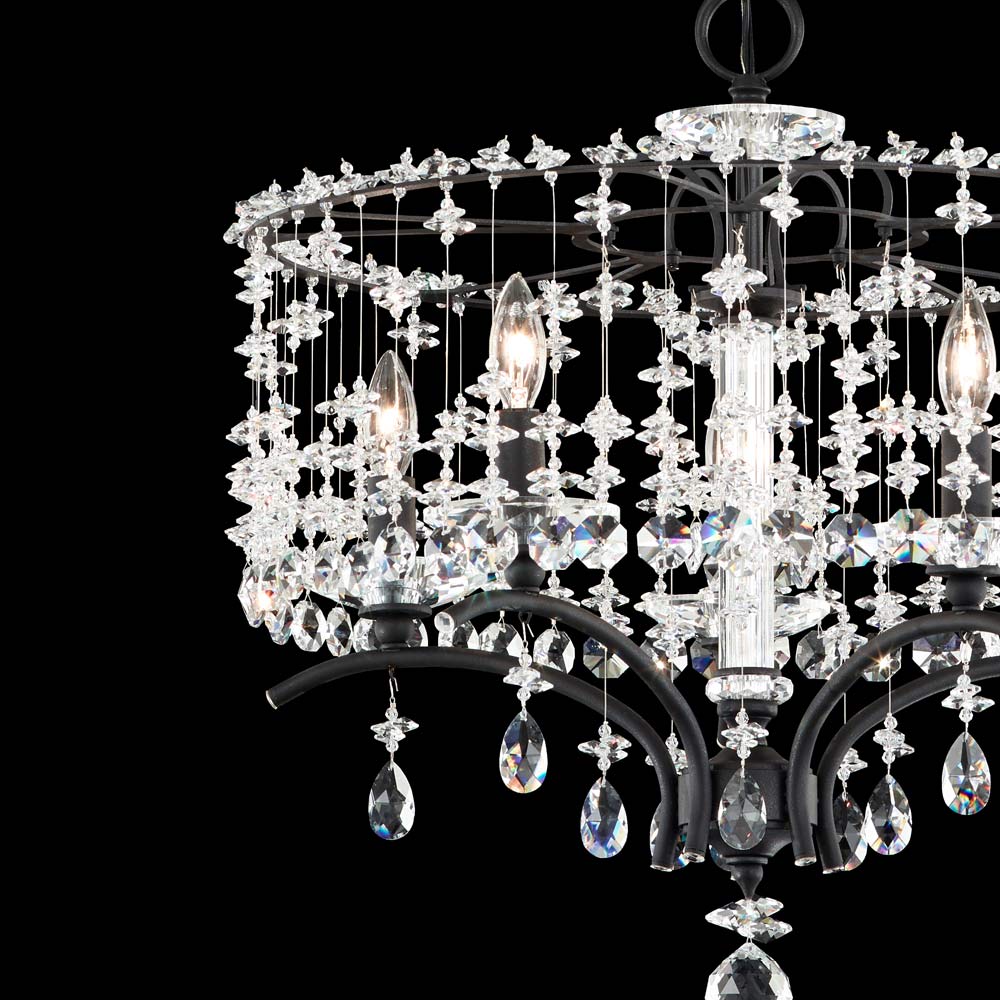 Bella Rose Chandelier in Detail.