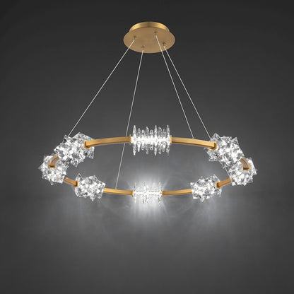 Bergy LED Chandelier in Detail.