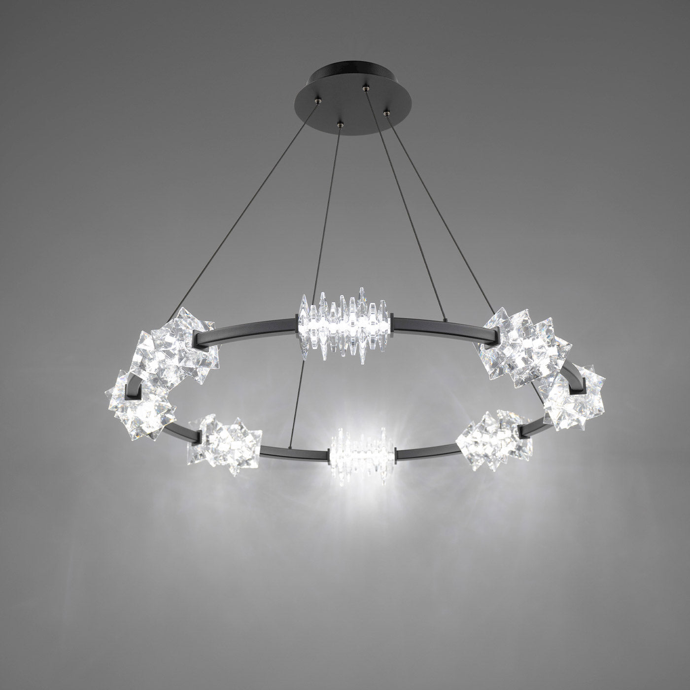 Bergy LED Chandelier in Detail.