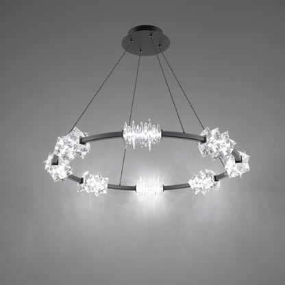 Bergy LED Chandelier in Detail.