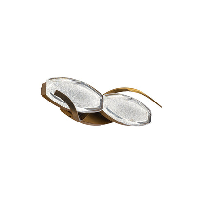 Bijoux LED Bath Vanity Light in Aged Brass (19-Inch).