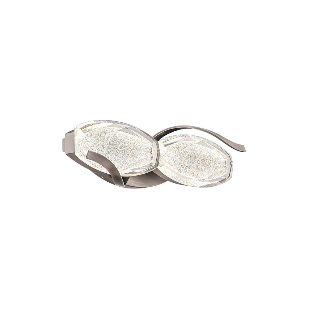 Bijoux LED Bath Vanity Light in Brushed Nickel (19-Inch).