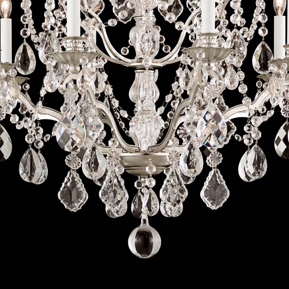 Bordeaux Chandelier in Detail.