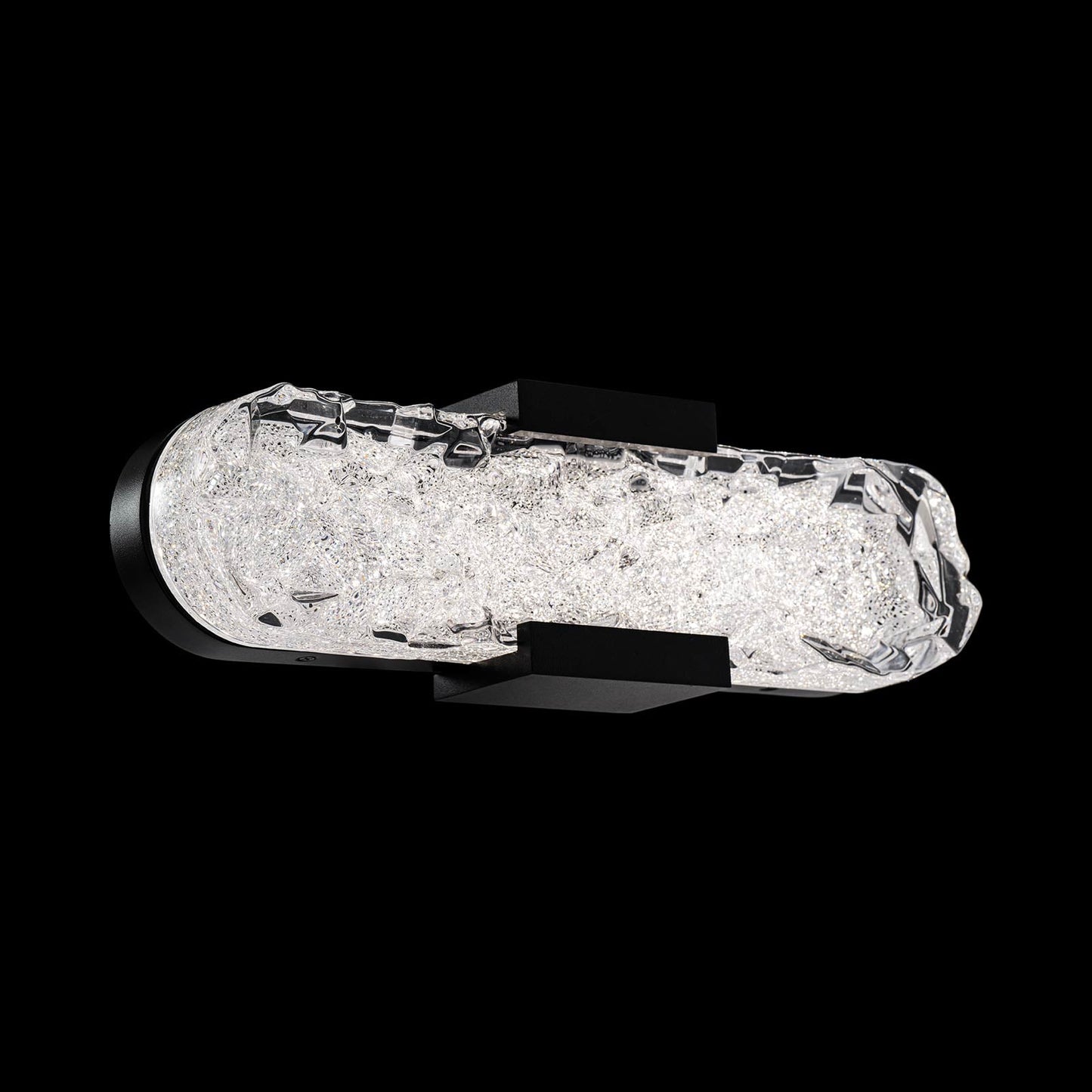 Bramble LED Bath Vanity Light in Black.