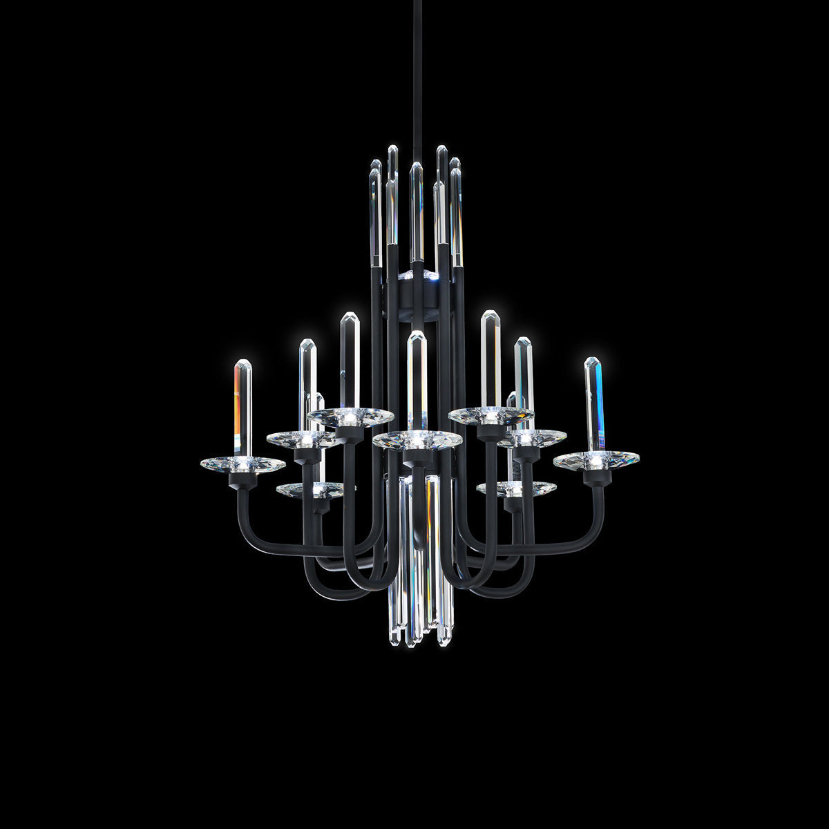 Calliope LED Chandelier in Detail.