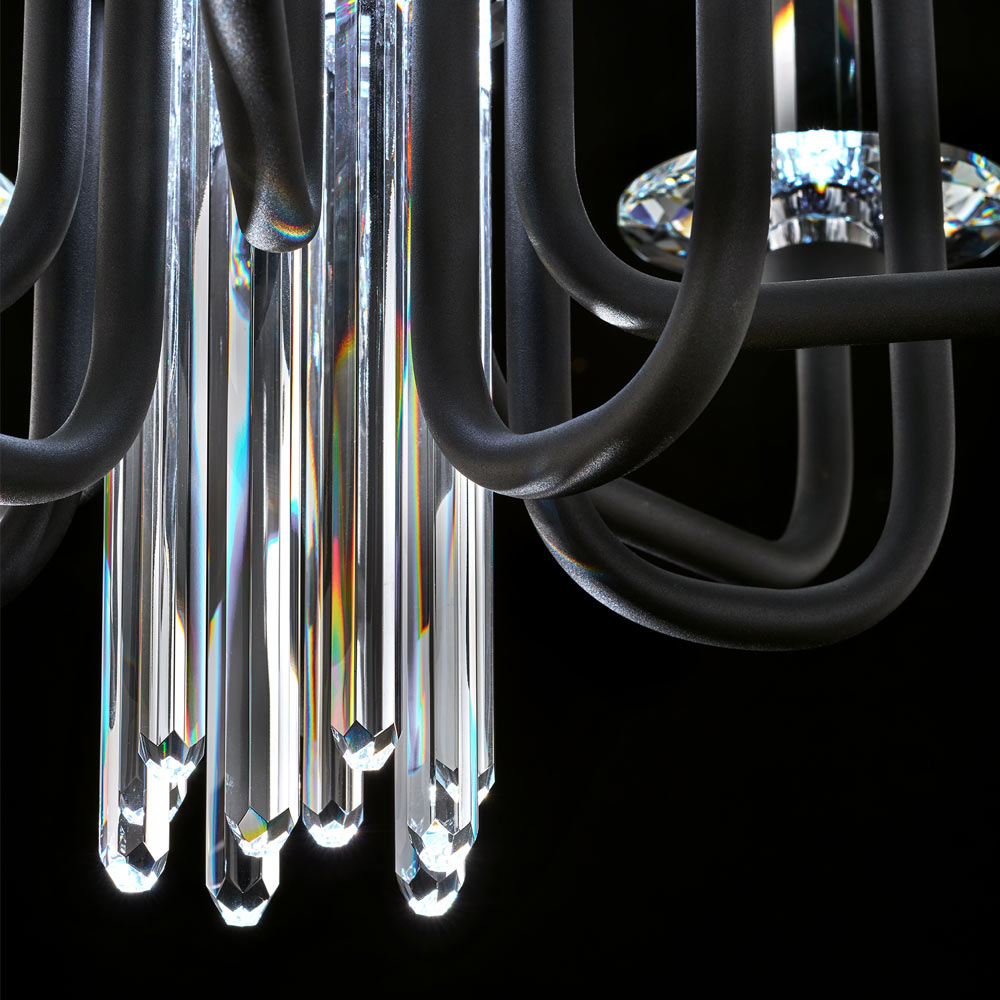 Calliope LED Chandelier in Detail.