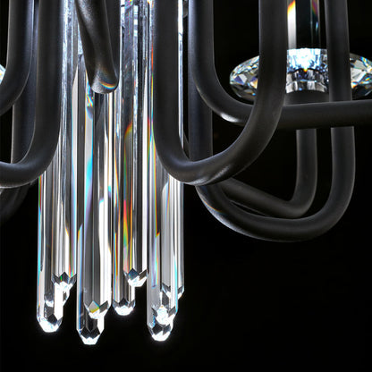 Calliope LED Chandelier in Detail.