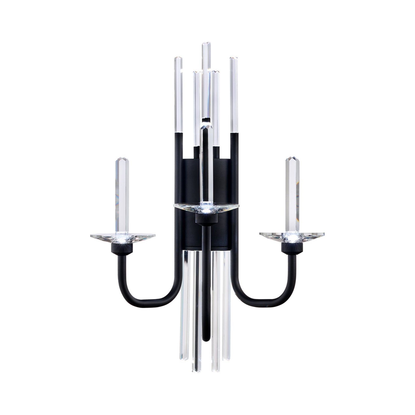Calliope LED Wall Light in Black.