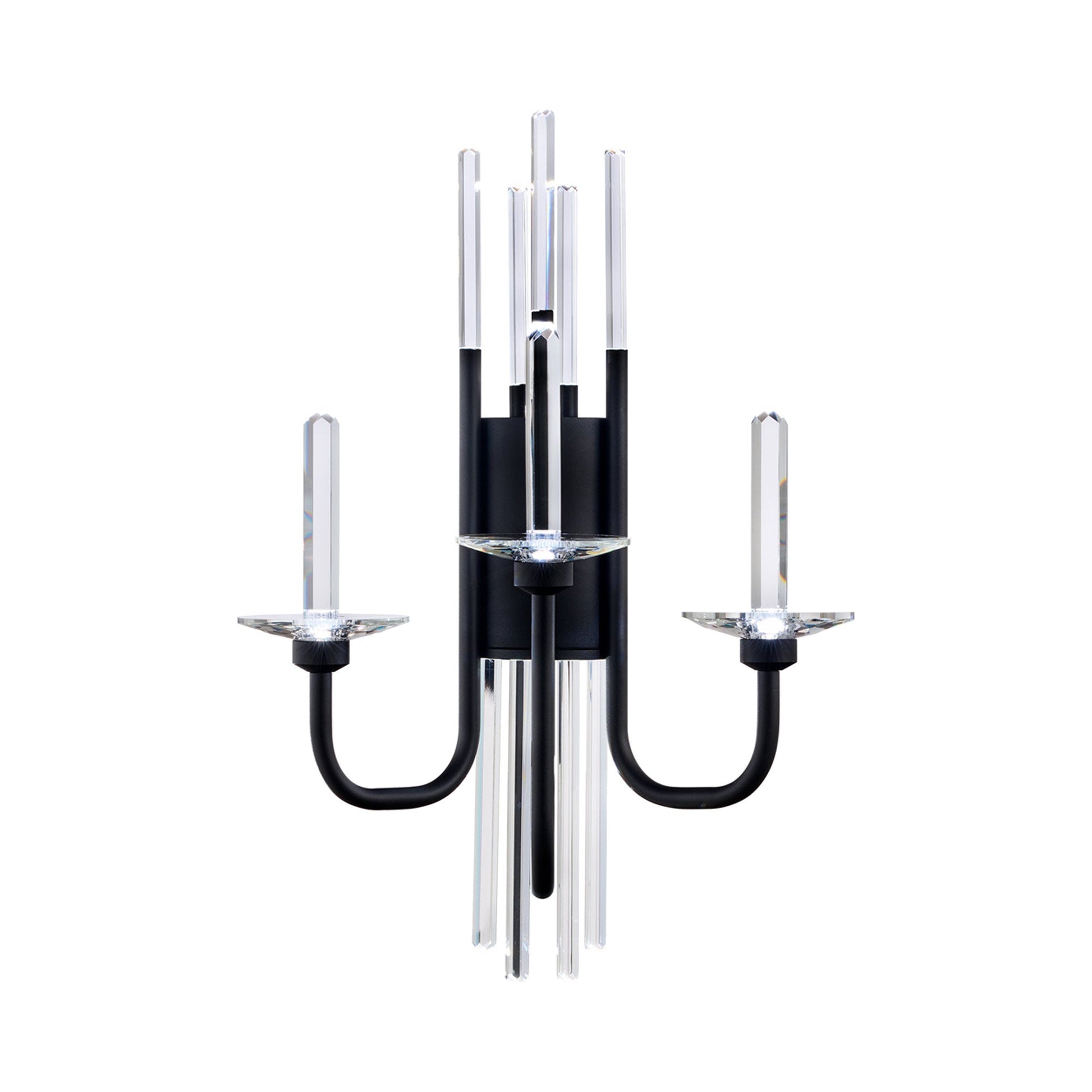 Calliope LED Wall Light in Black.