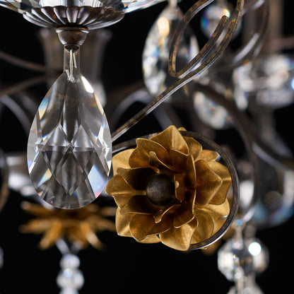 Camellia Chandelier in Detail.