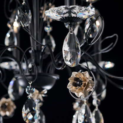 Camellia Chandelier in Detail.