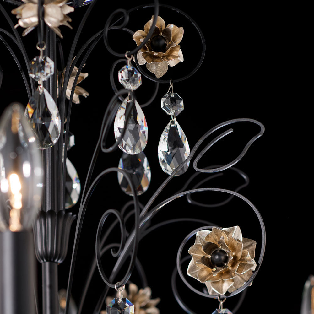 Camellia Chandelier in Detail.