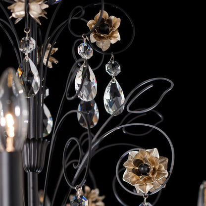 Camellia Chandelier in Detail.