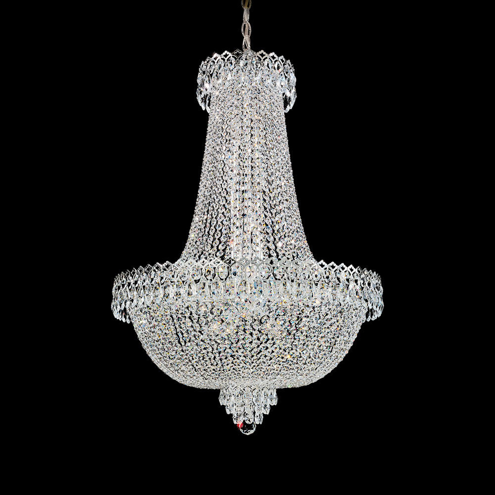 Camelot Pendant Light in Polished Silver (22-Light).