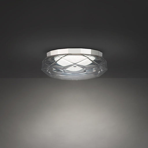 Carat LED Flush Mount Ceiling Light in Detail.