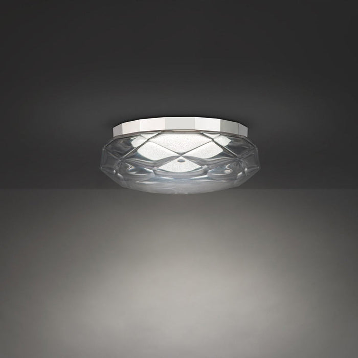 Carat LED Flush Mount Ceiling Light in Detail.