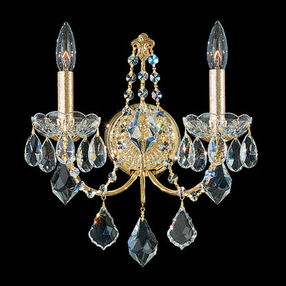 Century Wall Light in Aurelia (2-Light).