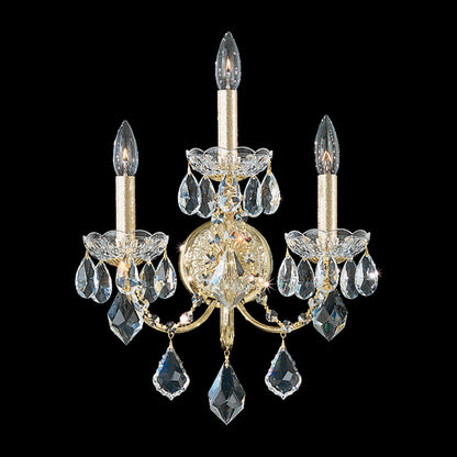 Century Wall Light in Aurelia (3-Light).