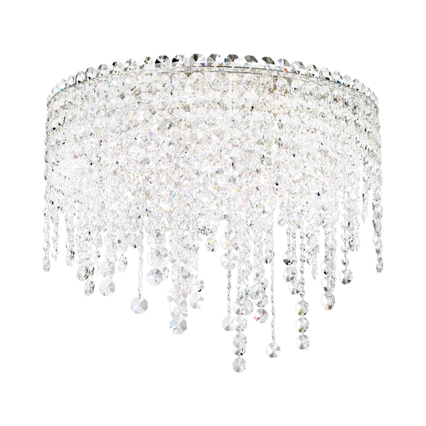 Chantant Flush Mount Ceiling Light (5-Light/17-Inch).
