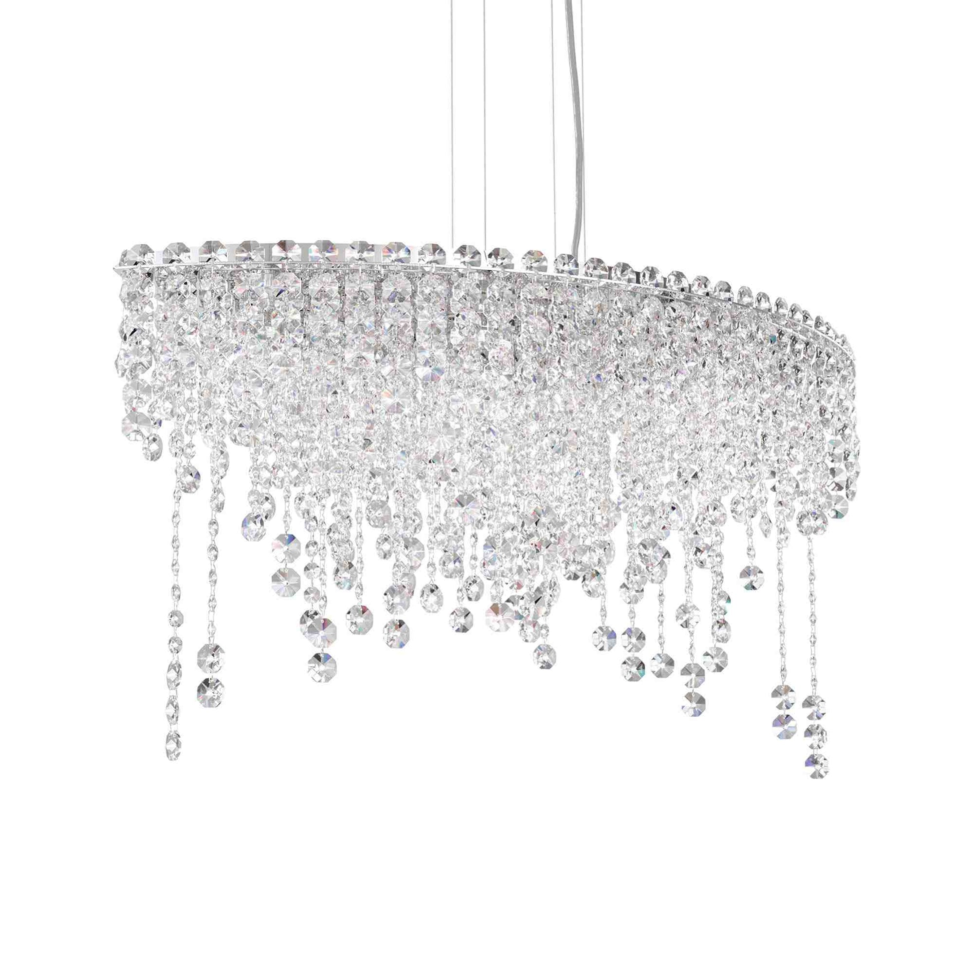 Chantant Linear Pendant Light (6-Light/16.5-Inch).