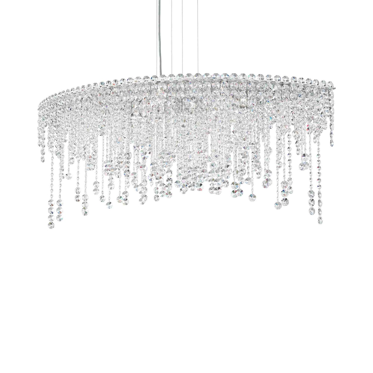 Chantant Linear Pendant Light (8-Light/18.5-Inch).